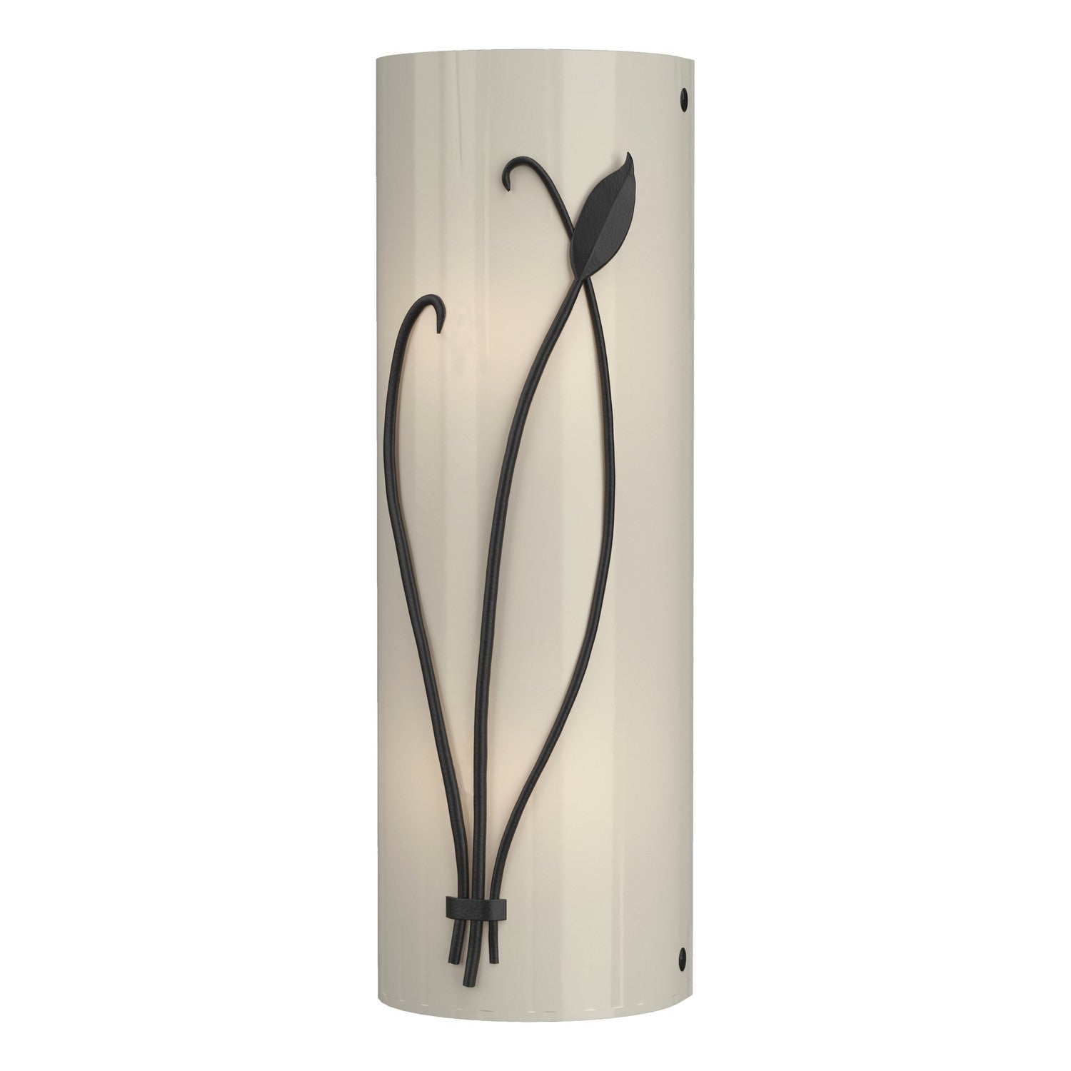 Hubbardton Forge - 205770-SKT-LFT-10-CC0410 - Forged Leaf and Stem Sconce - Leaf - Black