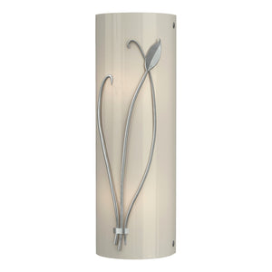 Hubbardton Forge - 205770-SKT-LFT-82-CC0410 - Two Light Wall Sconce - Leaf - Vintage Platinum