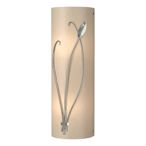 Hubbardton Forge - 205770-SKT-LFT-85-BB0410 - Two Light Wall Sconce - Leaf - Sterling