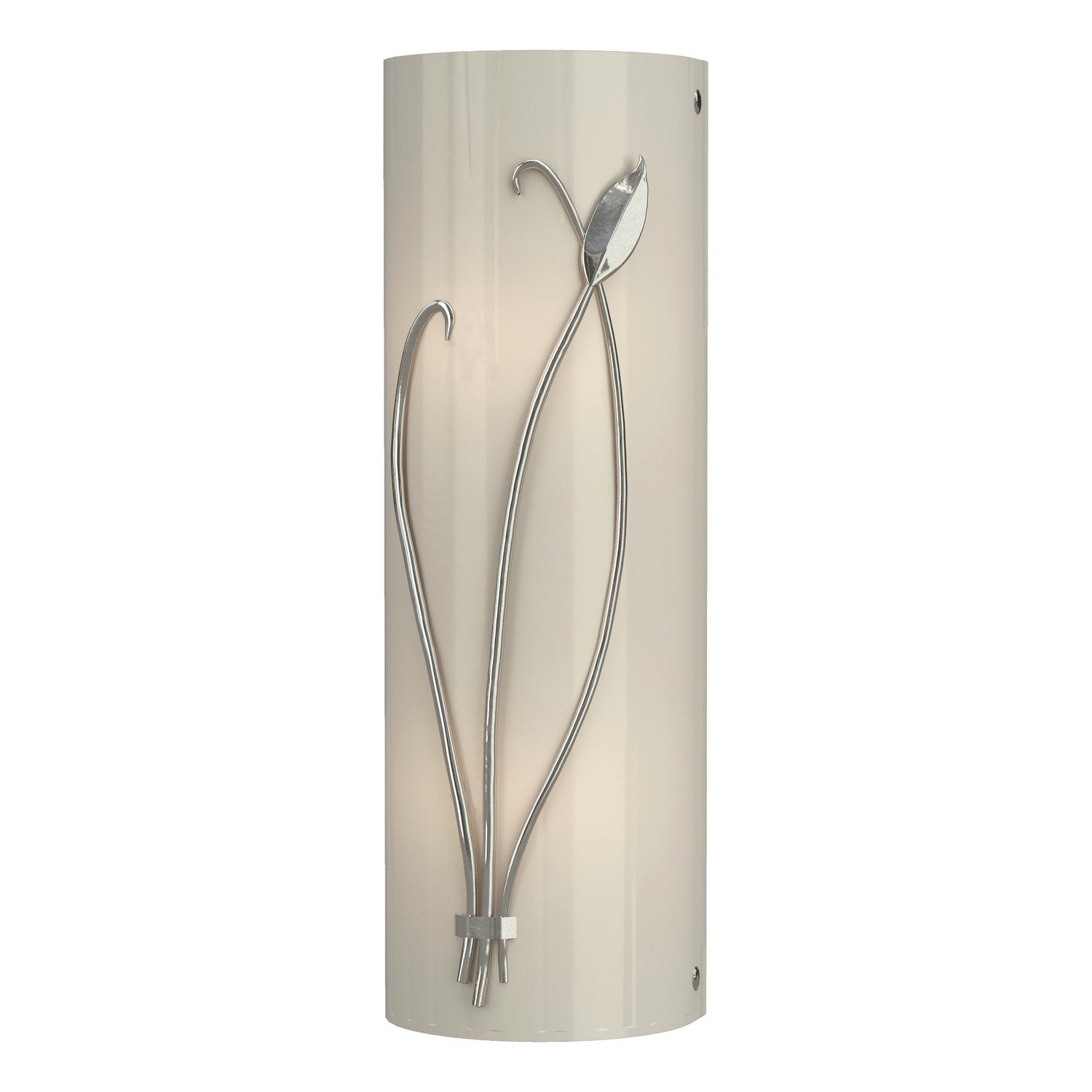 Hubbardton Forge - 205770-SKT-LFT-85-CC0410 - Forged Leaf and Stem Sconce - Leaf - Sterling