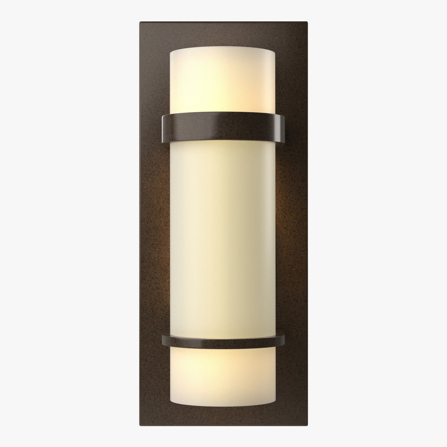 Hubbardton Forge - 205812-SKT-05-GG0065 - One Light Wall Sconce - Banded - Bronze