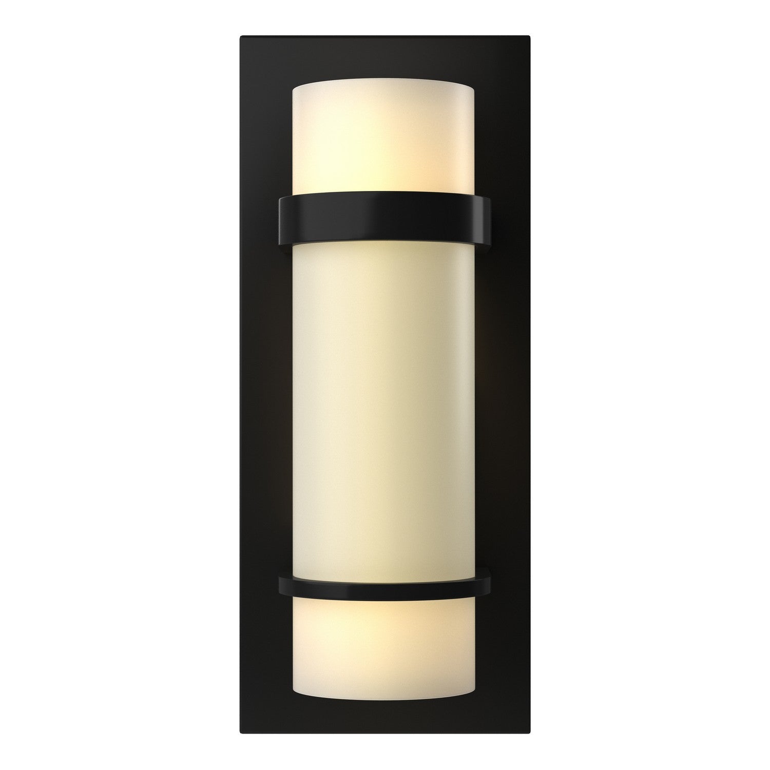 Hubbardton Forge - 205812-SKT-10-GG0065 - One Light Wall Sconce - Banded - Black