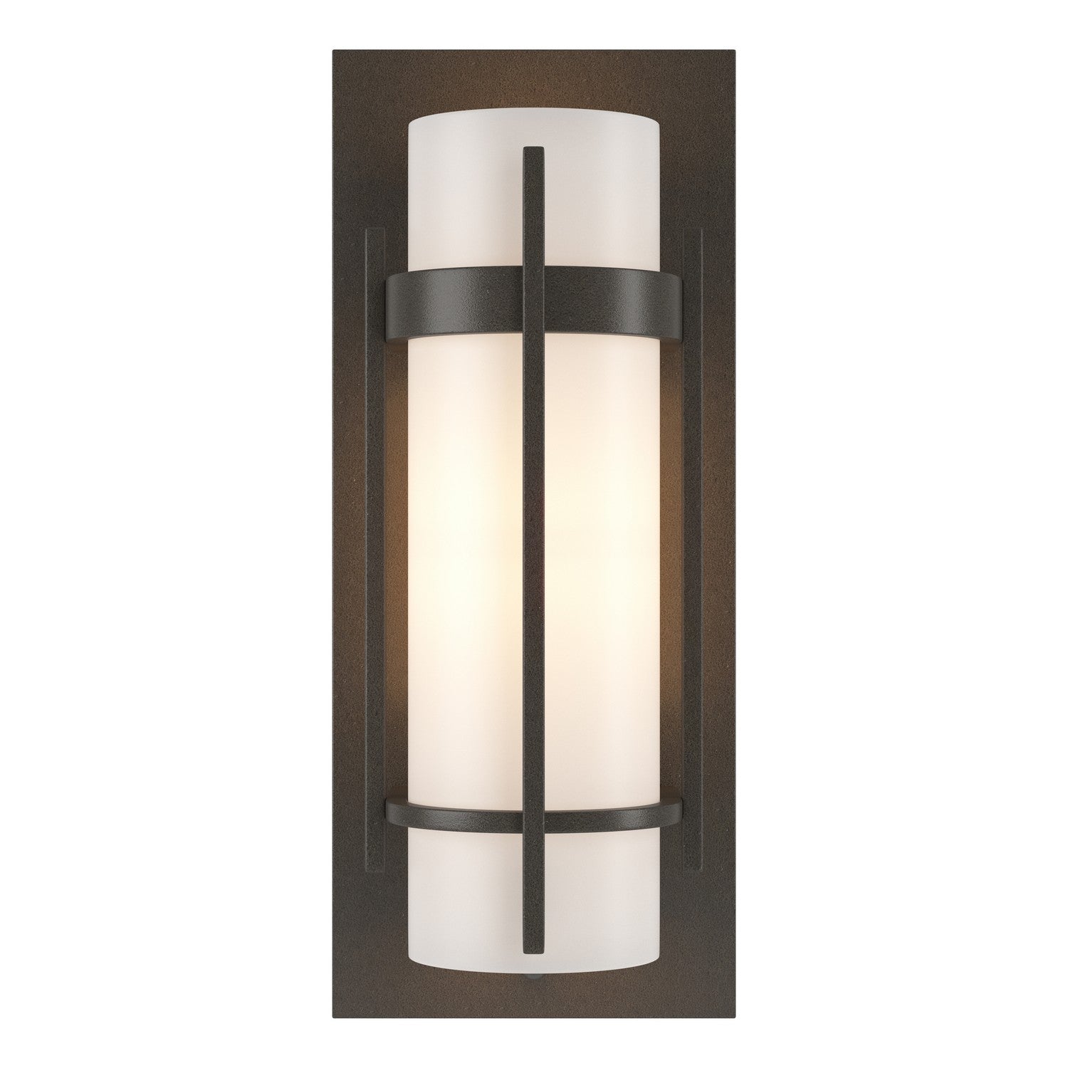 Hubbardton Forge - 205892-SKT-07-GG0065 - One Light Wall Sconce - Banded - Dark Smoke