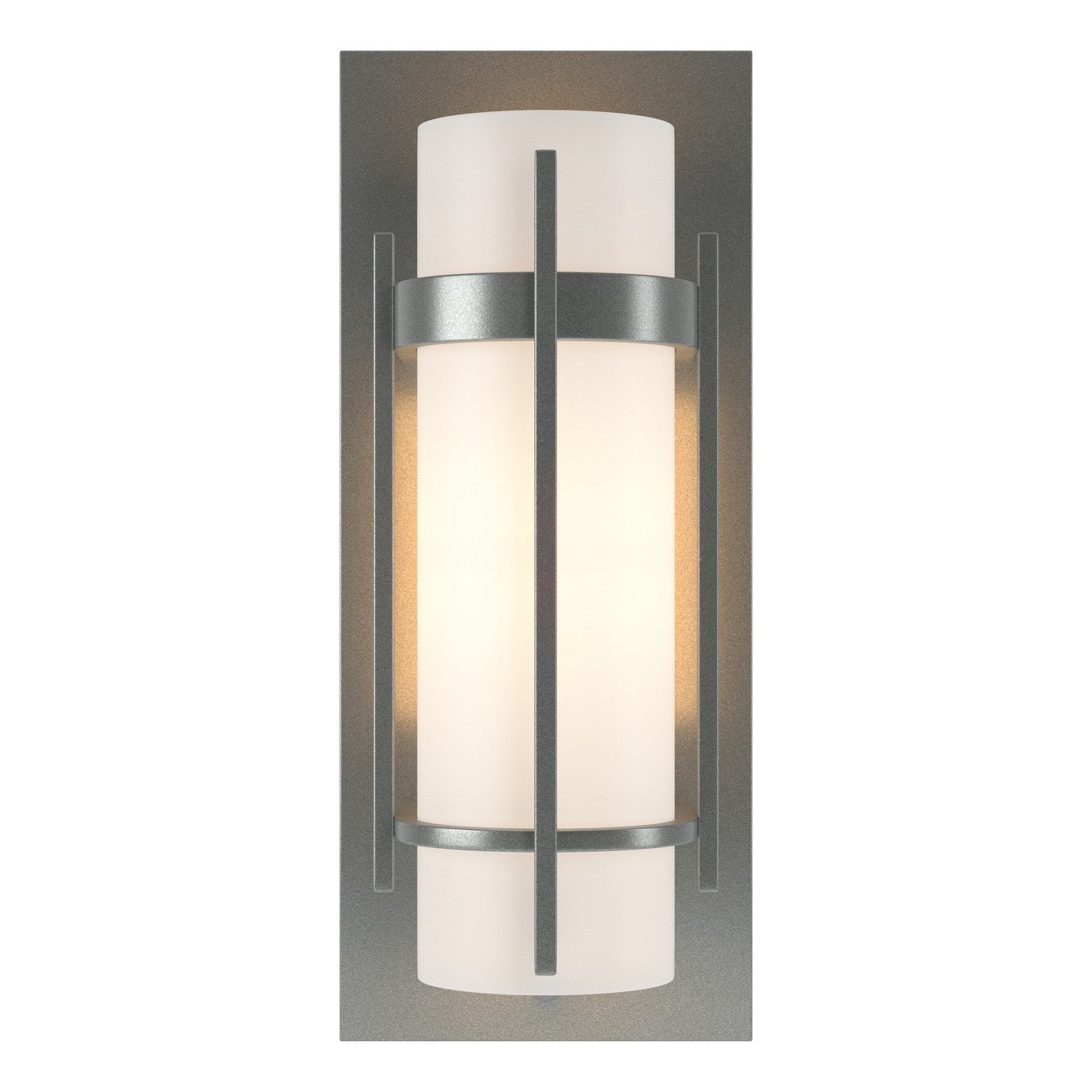 Hubbardton Forge - 205892-SKT-82-GG0065 - One Light Wall Sconce - Banded - Vintage Platinum