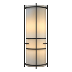 Hubbardton Forge - 205910-SKT-10-CC0412 - Two Light Wall Sconce - Banded - Black