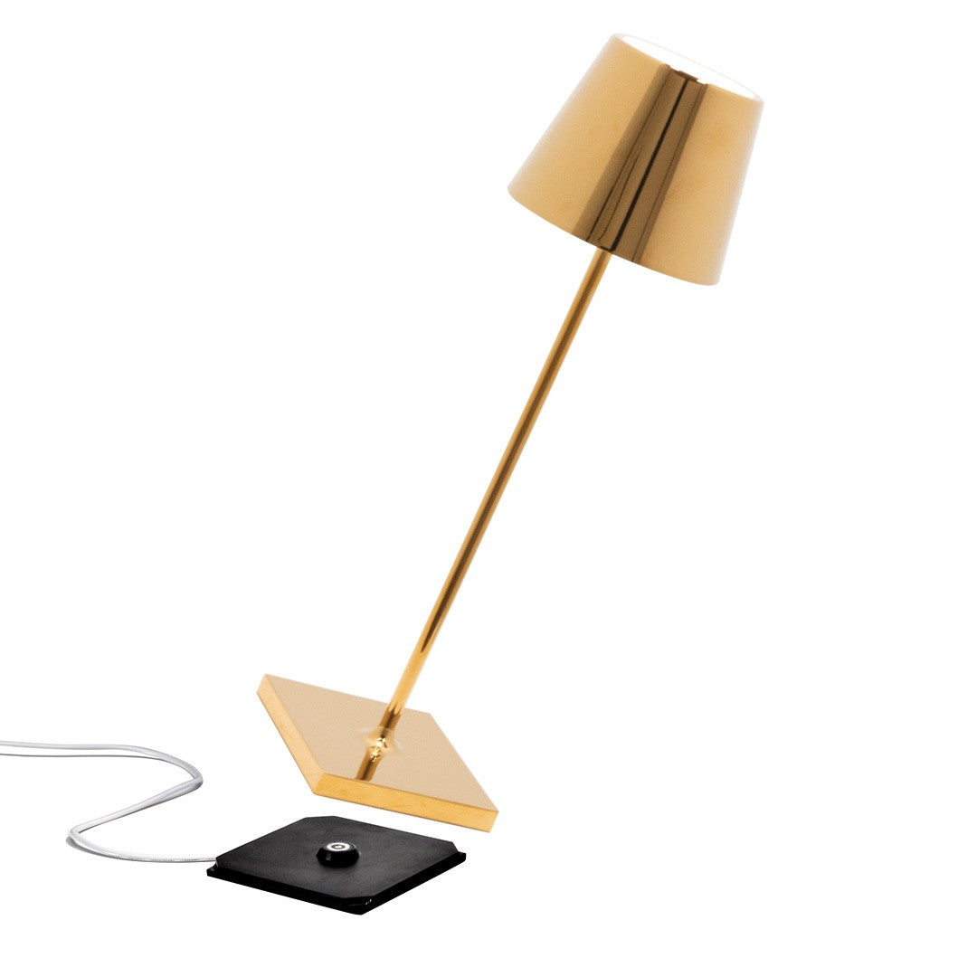 Zafferano - LD0340O4 - LED Table Lamp - Poldina - Gold