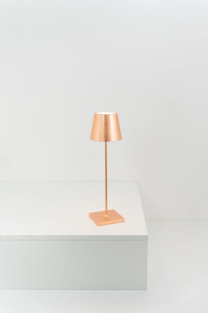 Zafferano - LD0340RFR - LED Table Lamp - Poldina Pro - Copper leaf