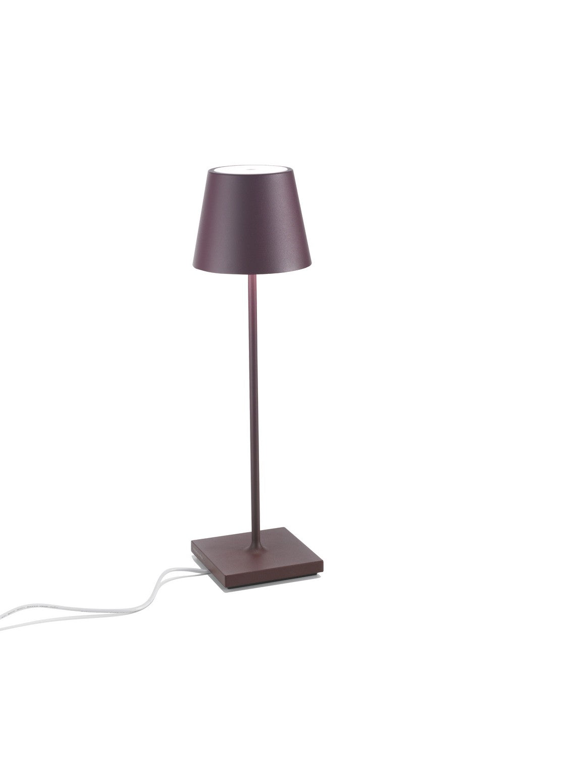 Zafferano - LD0340X4 - LED Table Lamp - Poldina Pro - Burgundy