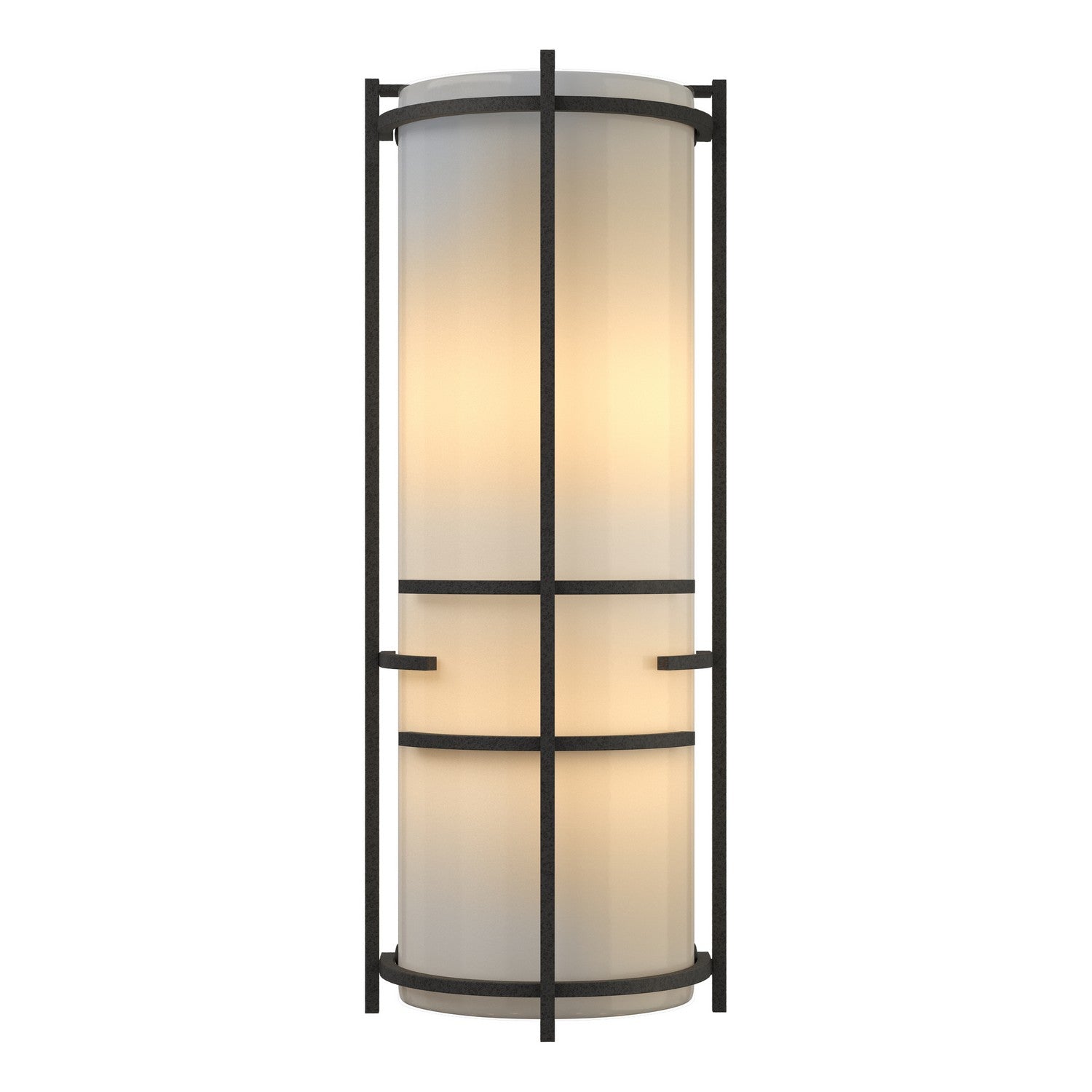 Hubbardton Forge - 205910-SKT-20-CC0412 - Extended Bars Sconce - Banded - Natural Iron