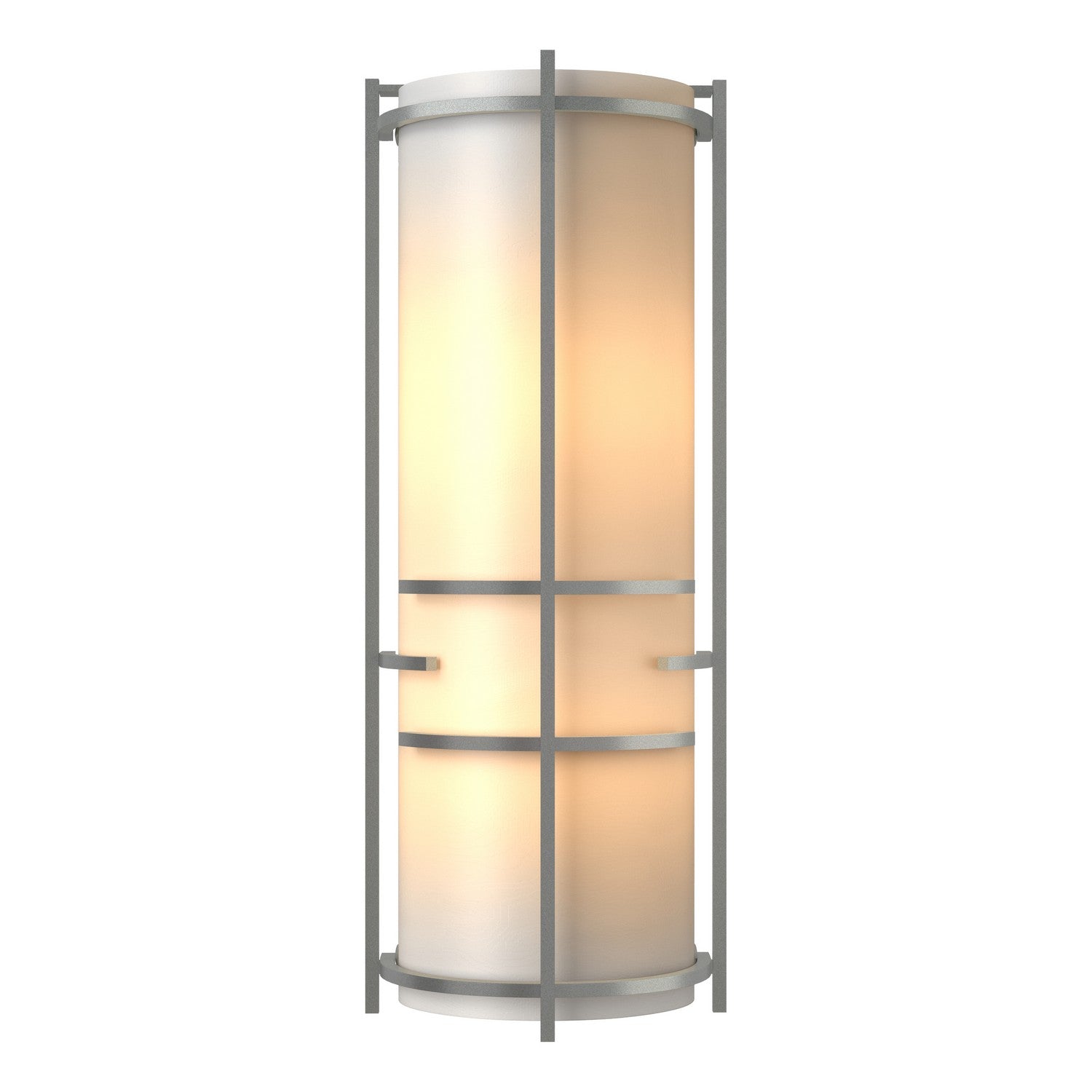 Hubbardton Forge - 205910-SKT-82-BB0412 - Two Light Wall Sconce - Banded - Vintage Platinum