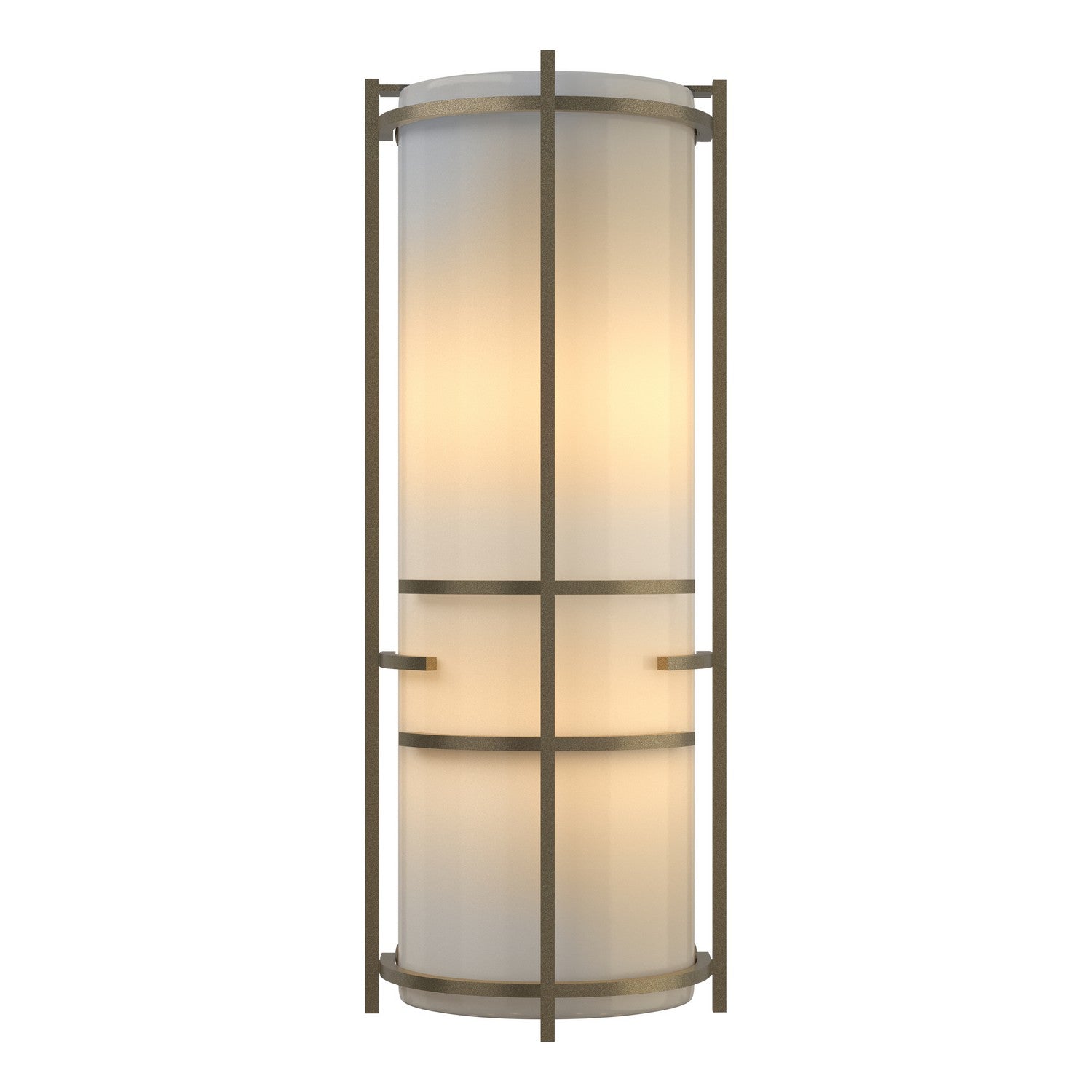 Hubbardton Forge - 205910-SKT-84-CC0412 - Extended Bars Sconce - Banded - Soft Gold
