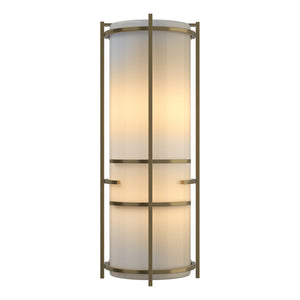 Hubbardton Forge - 205910-SKT-86-CC0412 - Two Light Wall Sconce - Banded - Modern Brass