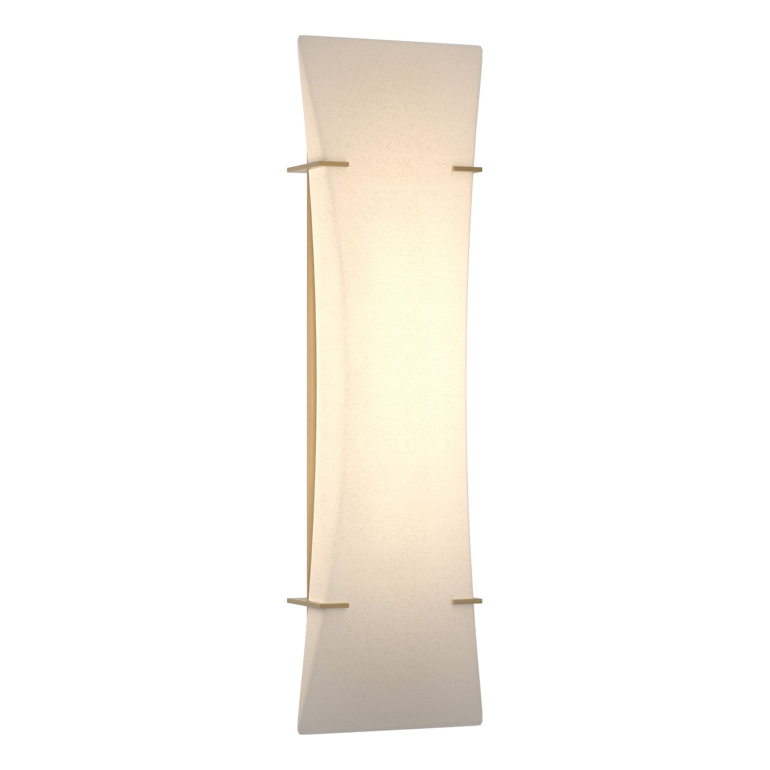 Hubbardton Forge - 205950-LED-86-SH1977 - LED Wall Sconce - Bento - Modern Brass