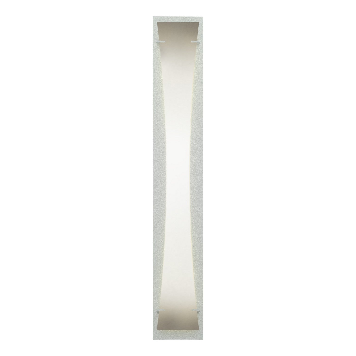 Hubbardton Forge - 205955-FLU-82-SH1973 - One Light Wall Sconce - Bento - Vintage Platinum