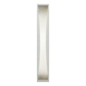 Hubbardton Forge - 205955-FLU-82-SH1973 - One Light Wall Sconce - Bento - Vintage Platinum