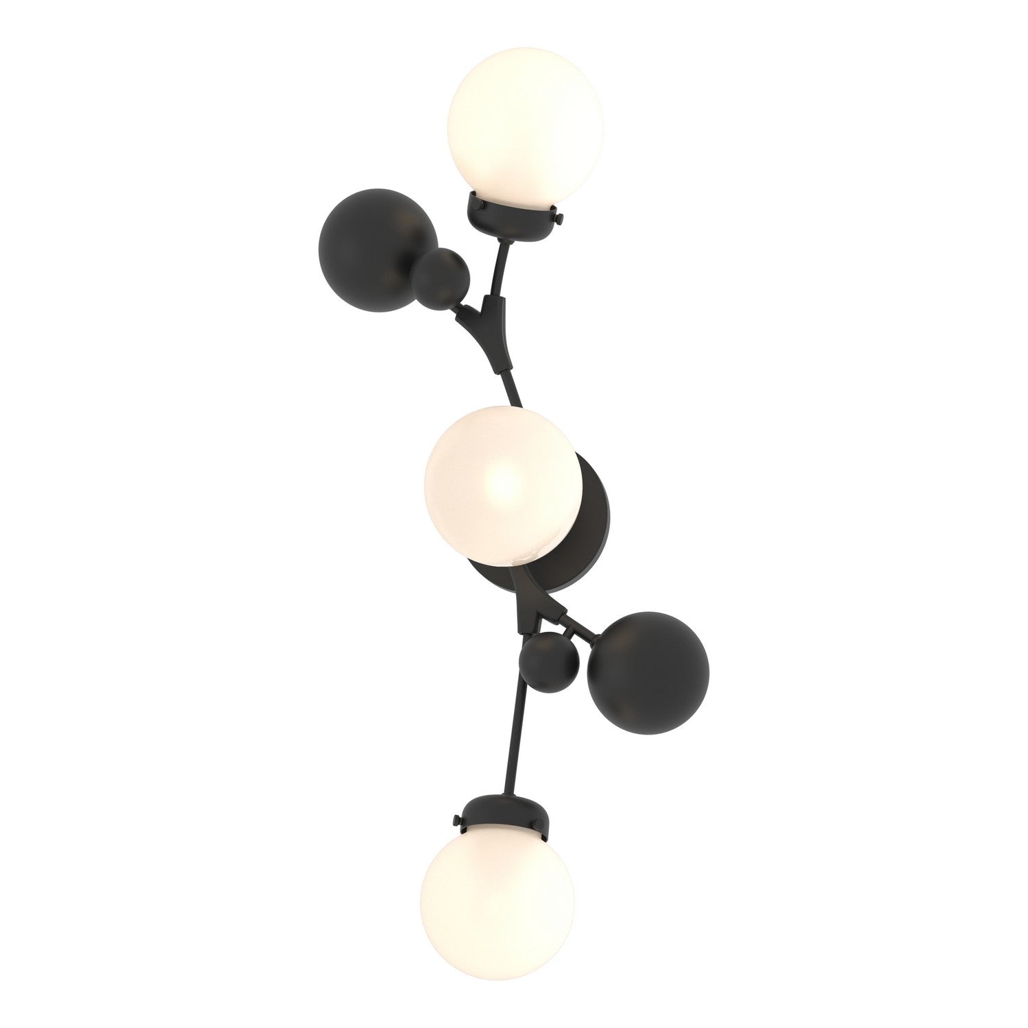Hubbardton Forge - 206050-SKT-10-GG0629 - Sprig Sconce - Sprig - Black