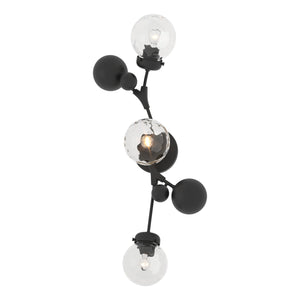 Hubbardton Forge - 206050-SKT-10-LL0629 - Three Light Wall Sconce - Sprig - Black