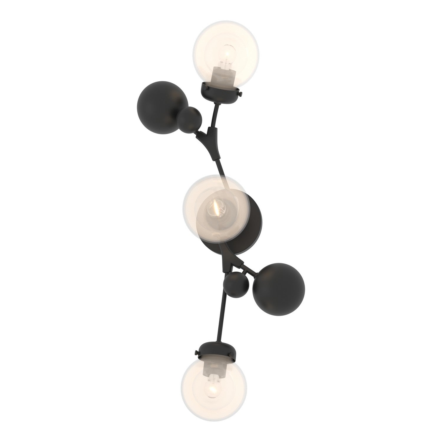 Hubbardton Forge - 206050-SKT-10-WF0629 - Sprig Sconce - Sprig - Black