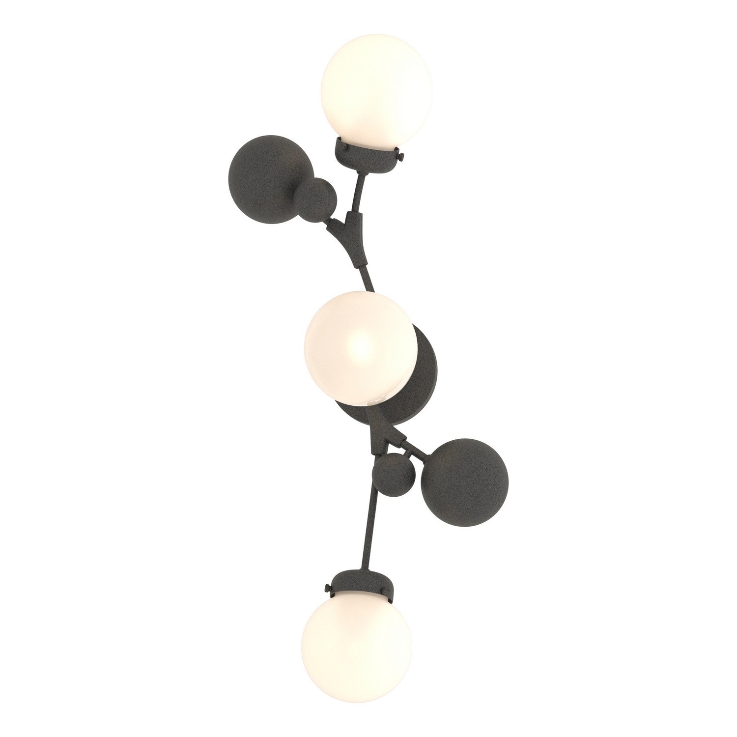 Hubbardton Forge - 206050-SKT-20-GG0629 - Three Light Wall Sconce - Sprig - Natural Iron