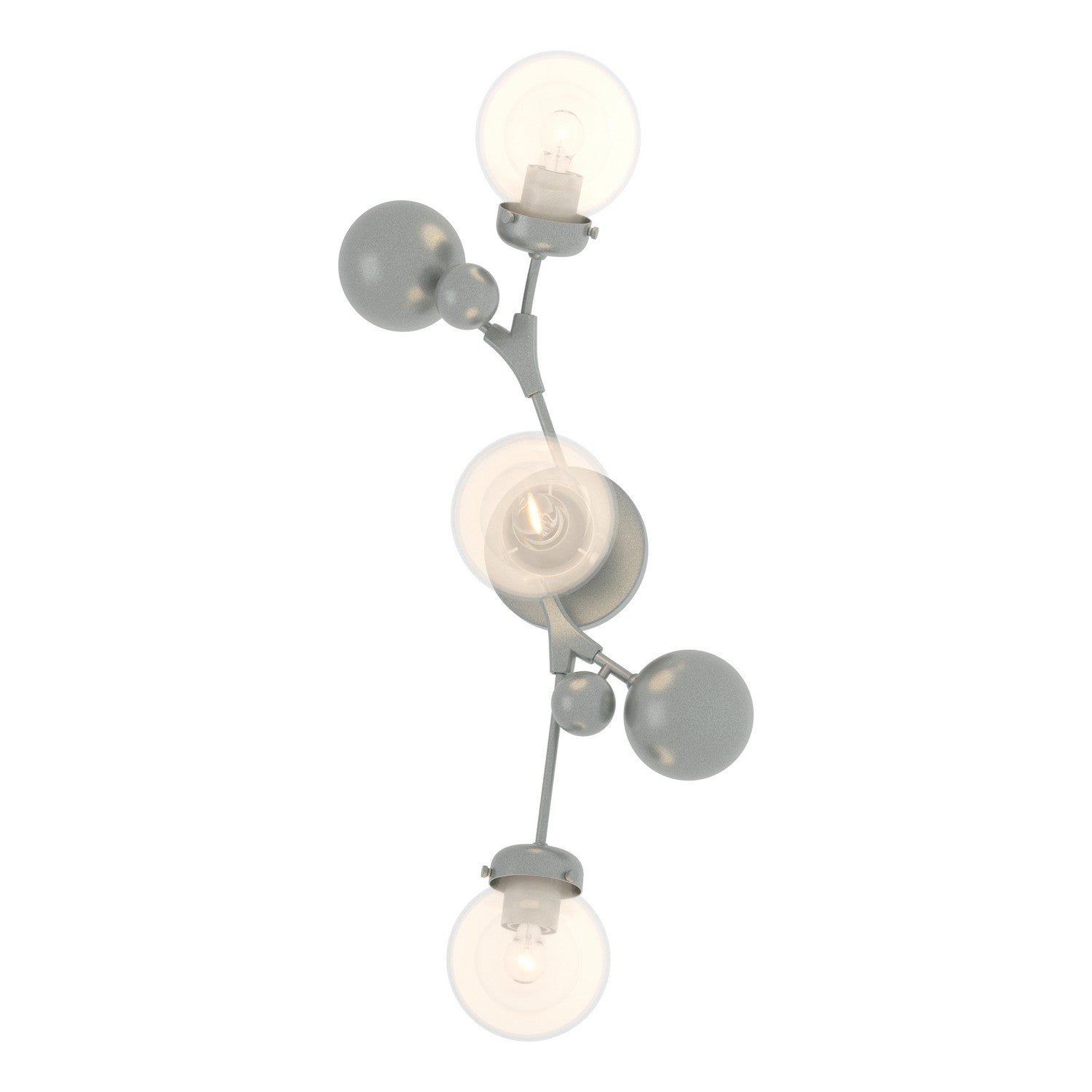 Hubbardton Forge - 206050-SKT-82-WF0629 - Sprig Sconce - Sprig - Vintage Platinum