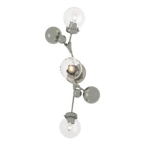 Hubbardton Forge - 206050-SKT-85-LL0629 - Three Light Wall Sconce - Sprig - Sterling