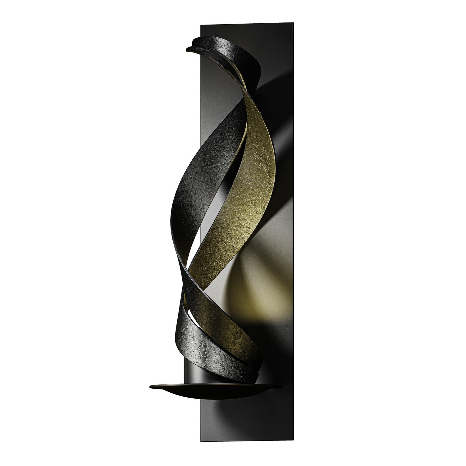 Hubbardton Forge - 206120-SKT-10 - One Light Wall Sconce - Folio - Black