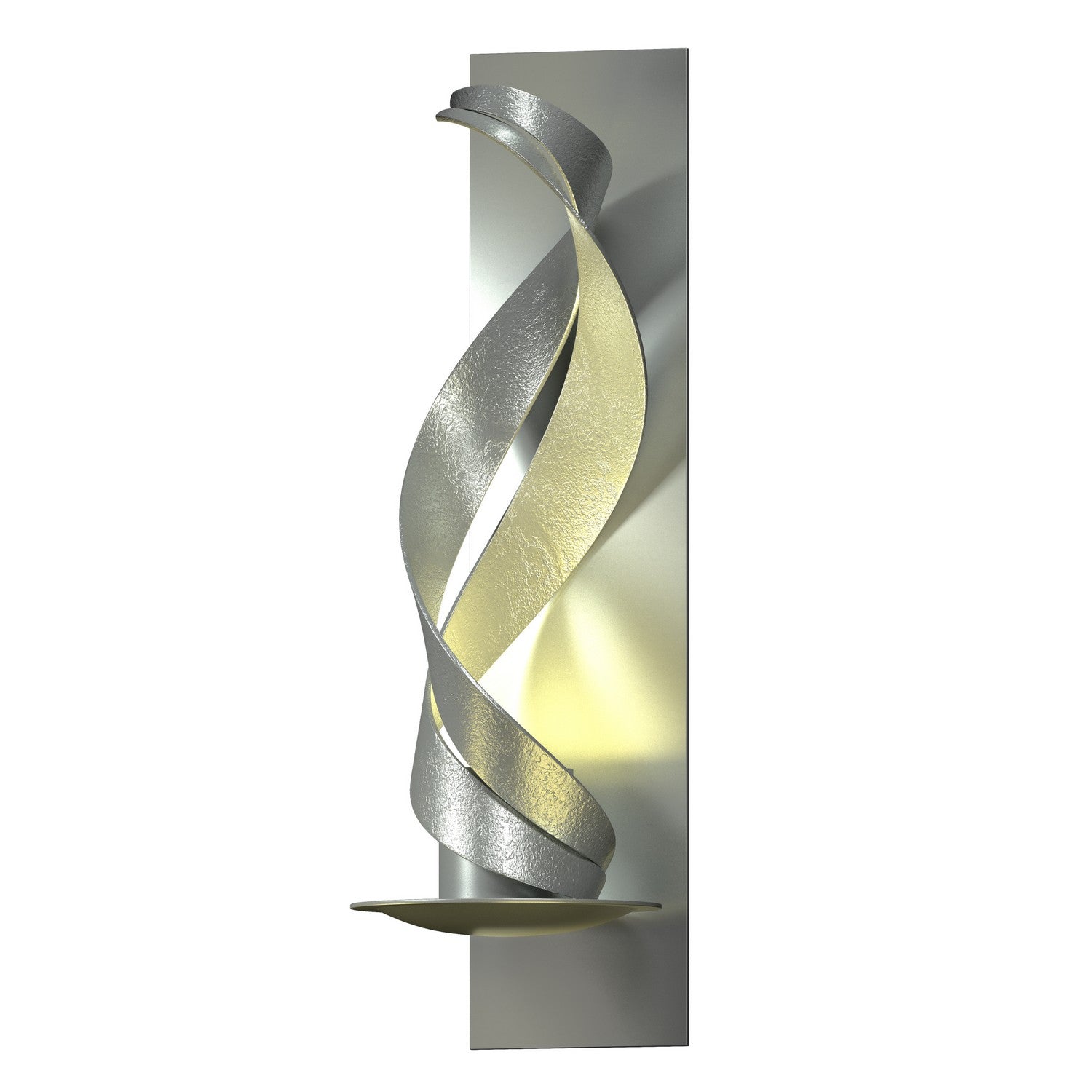 Hubbardton Forge - 206120-SKT-82 - One Light Wall Sconce - Folio - Vintage Platinum