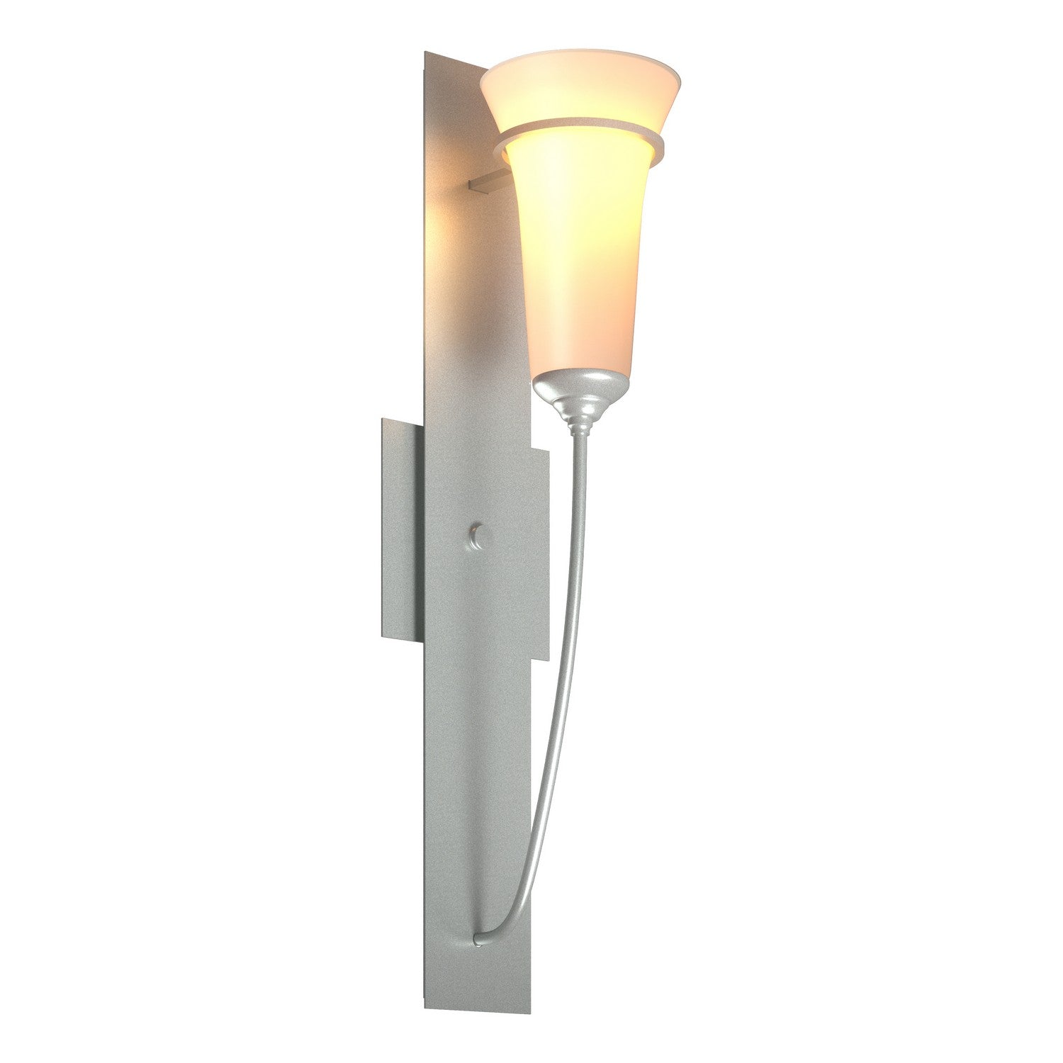 Hubbardton Forge - 206251-SKT-82-GG0068 - One Light Wall Sconce - Banded - Vintage Platinum