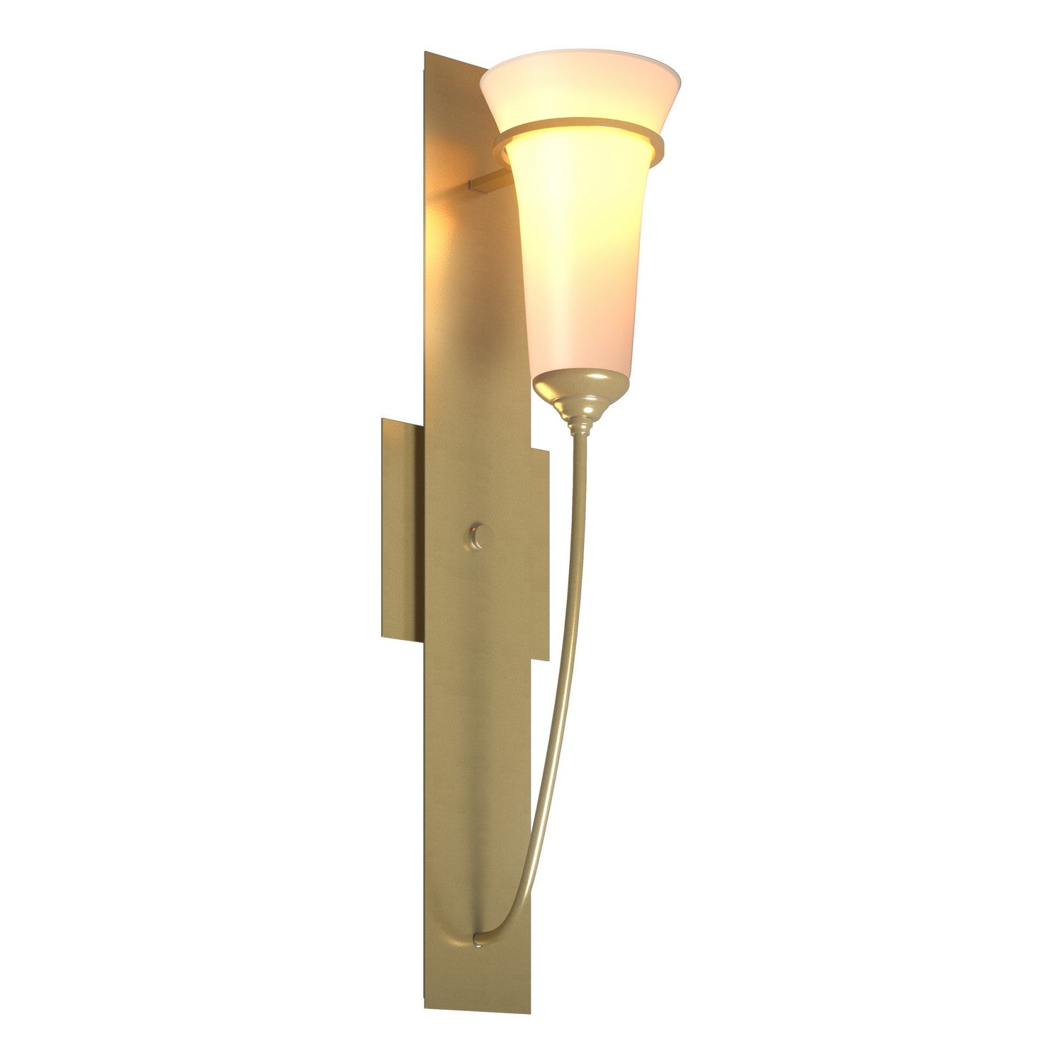 Hubbardton Forge - 206251-SKT-86-GG0068 - One Light Wall Sconce - Banded - Modern Brass