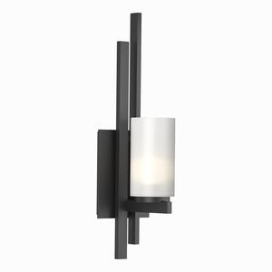 Hubbardton Forge - 206301-SKT-LFT-10-GG0168 - One Light Wall Sconce - Ondrian - Black