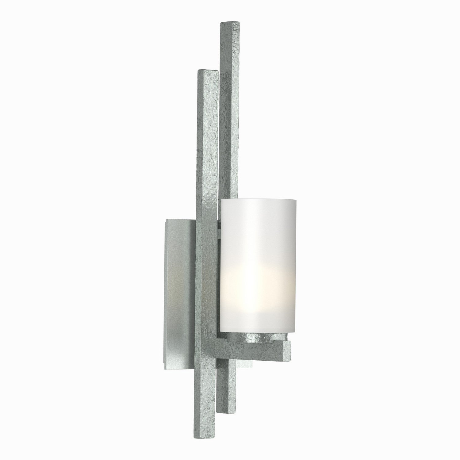 Hubbardton Forge - 206301-SKT-LFT-82-GG0168 - Ondrian 1 Light Sconce - Ondrian - Vintage Platinum