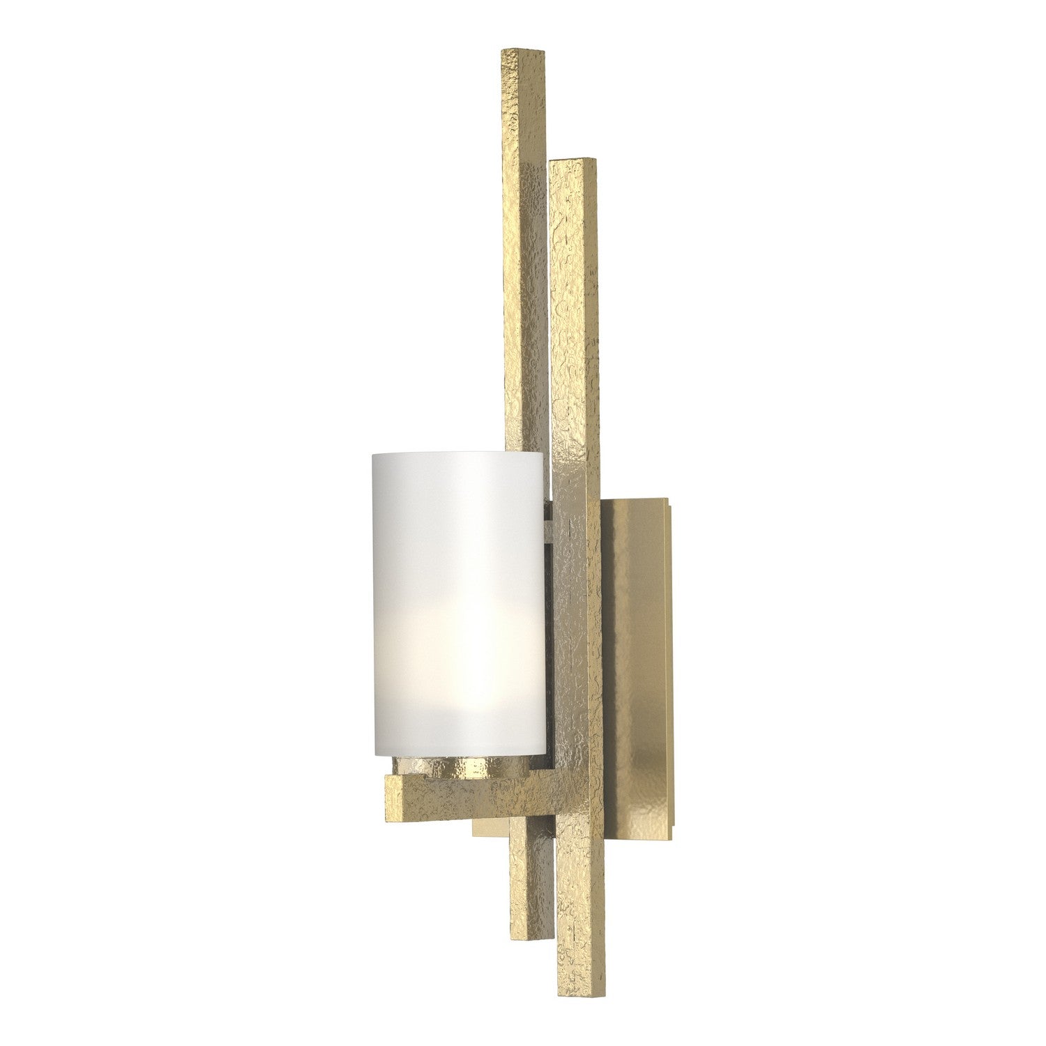 Hubbardton Forge - 206301-SKT-RGT-86-GG0168 - Ondrian 1 Light Sconce - Ondrian - Modern Brass