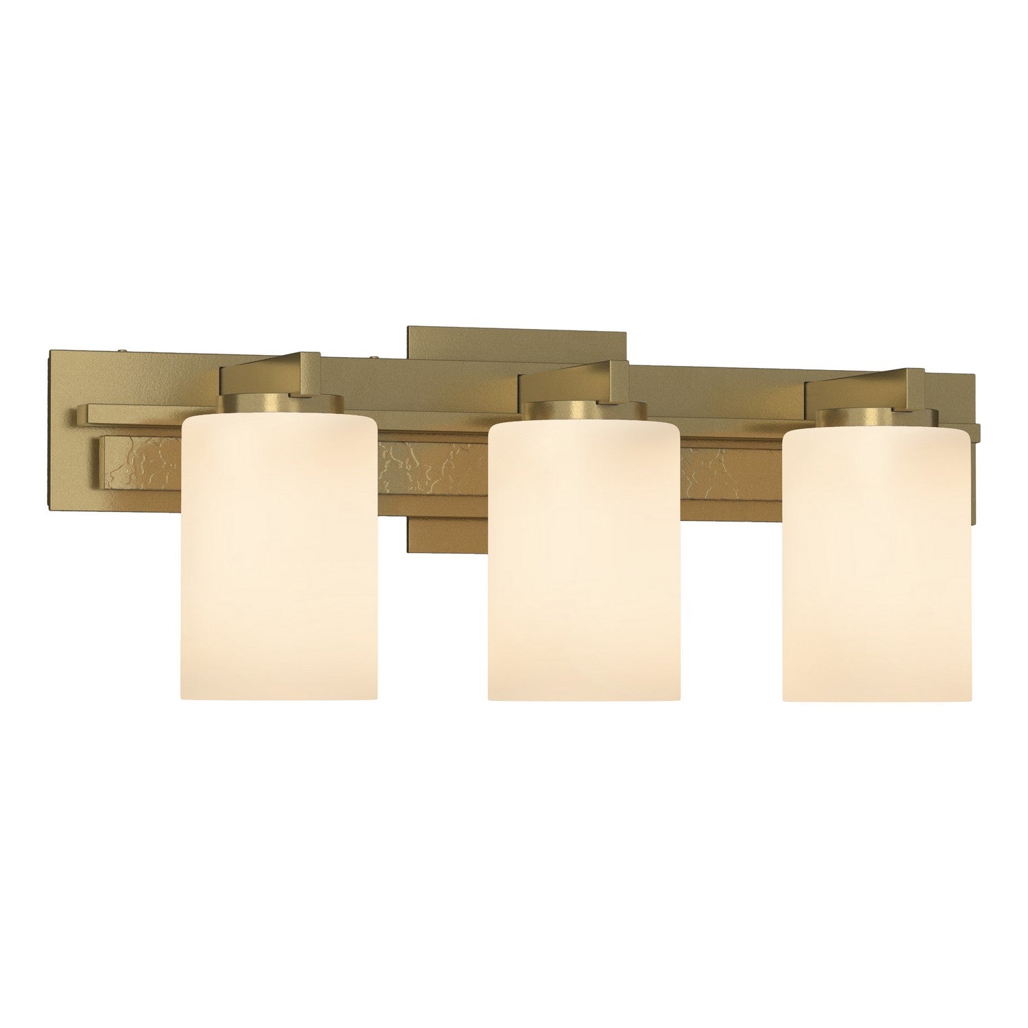 Hubbardton Forge - 206303-SKT-86-GG0188 - Three Light Wall Sconce - Ondrian - Modern Brass