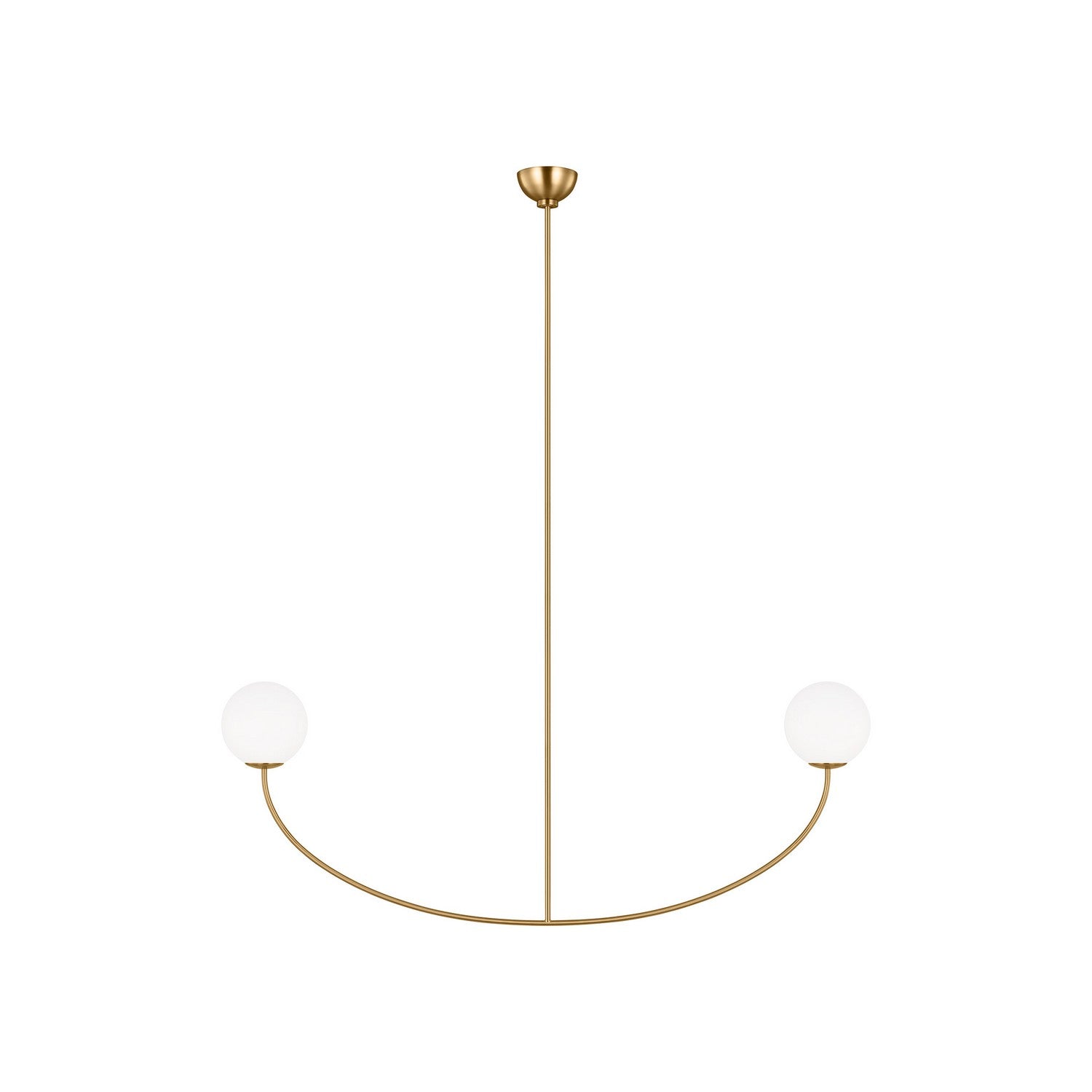 Visual Comfort Studio - AEC1132BBS - Two Light Linear Chandelier - Galassia - Burnished Brass