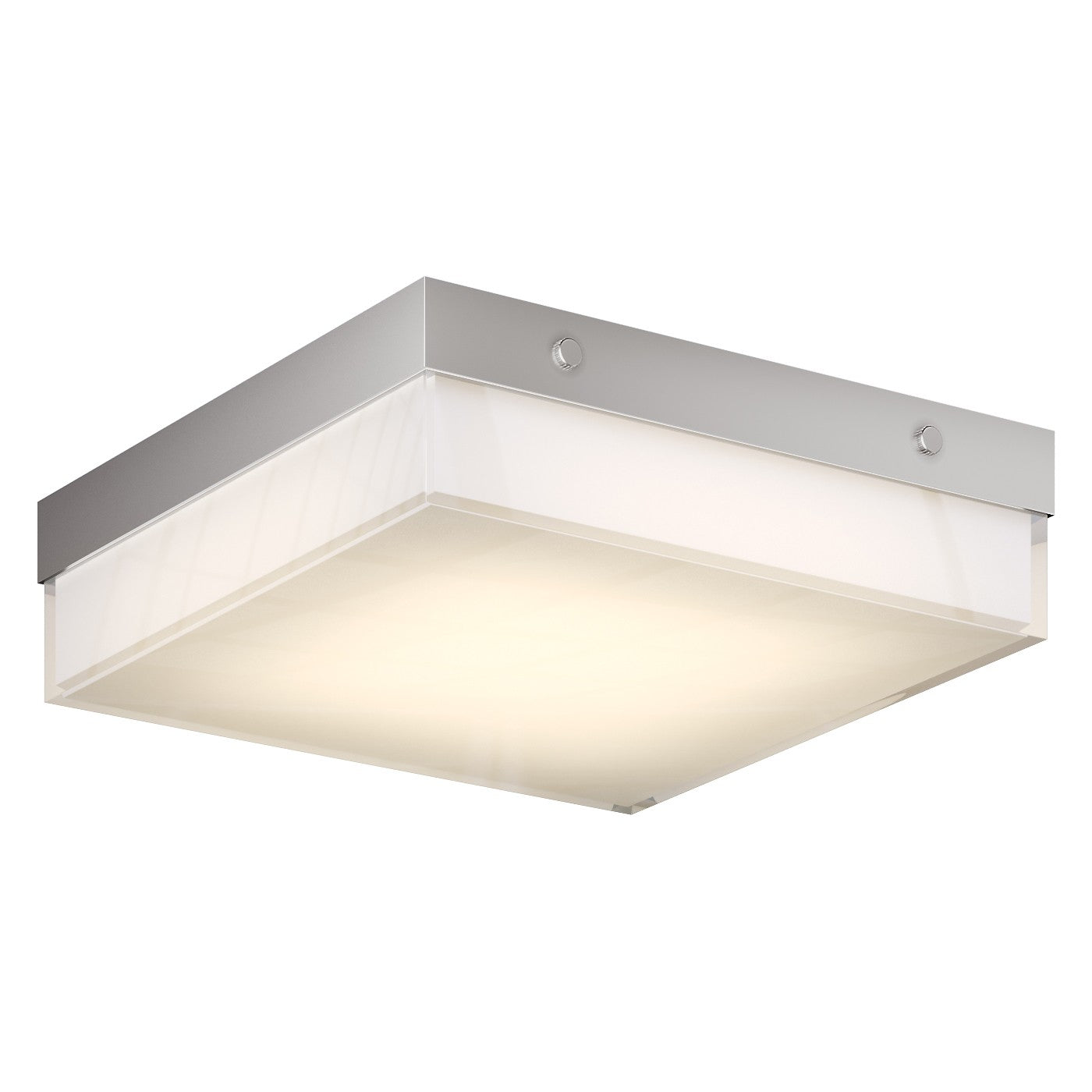 BlackJack Lighting - BLX-09F-SN-12T-30K - LED Flush Mount - Blox - Satin Nickel