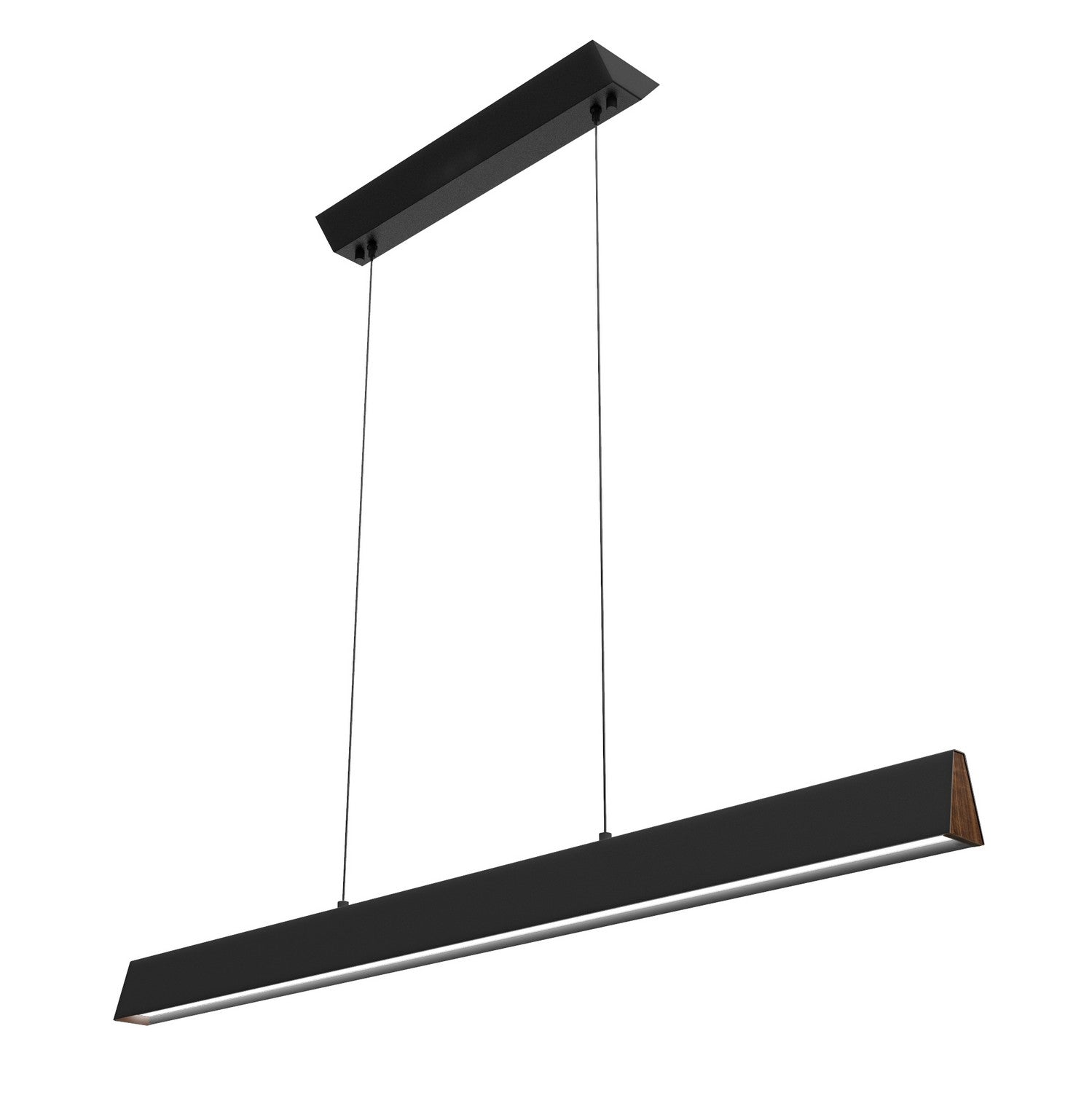 BlackJack Lighting - FLR-48L-BL-27U-30K-WN - LED Linear Pendant - Flair - Matte Black