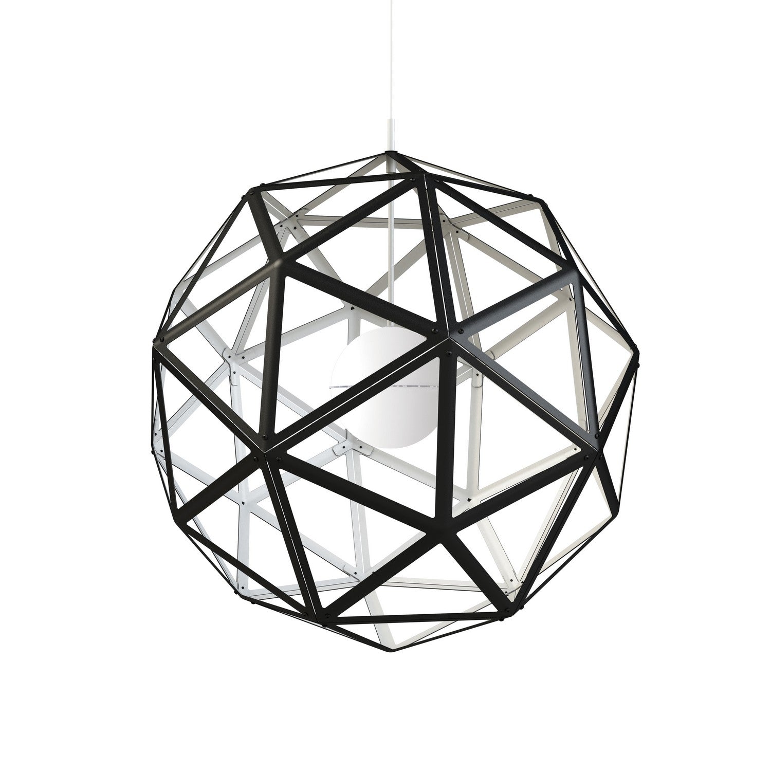 BlackJack Lighting - GDM-32A-BW-27U-30K - LED Pendant - Geodome - Black or White