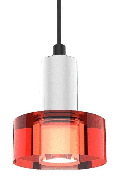 BlackJack Lighting - SP-CGL-RD-03-WH-30K-3W-SP5 - LED Pendant - Color Gel Light Guide - White