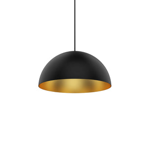 BlackJack Lighting - SP-DOM-FR-16-BG-30K-12W-SP5 - LED Pendant - Domos - Gold