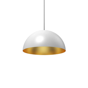 BlackJack Lighting - SP-DOM-FR-16-WG-30K-12W-SP5 - LED Pendant - Domos - Gold