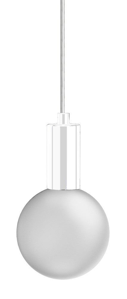BlackJack Lighting - SP-GLS-FR-03-WH-30K-3W-SP5 - LED Pendant - 3" Acrylic Globe - Frosted