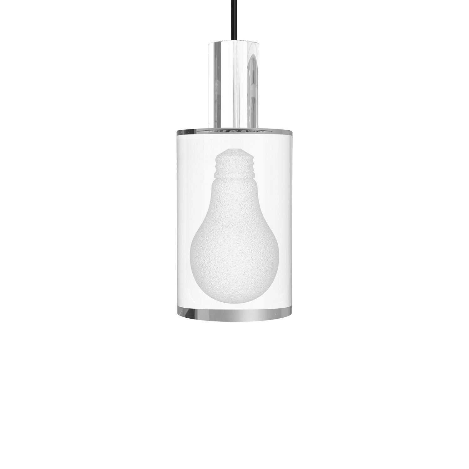 BlackJack Lighting - SP-LGD-AL-03-WH-30K-3W-SP5 - LED Pendant - A-Lamp - White