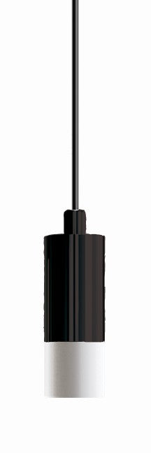 BlackJack Lighting - SP-LGD-SF-01-BL-30K-3W-SP5 - LED Pendant - Short Frosted Light Guide - Matte Black