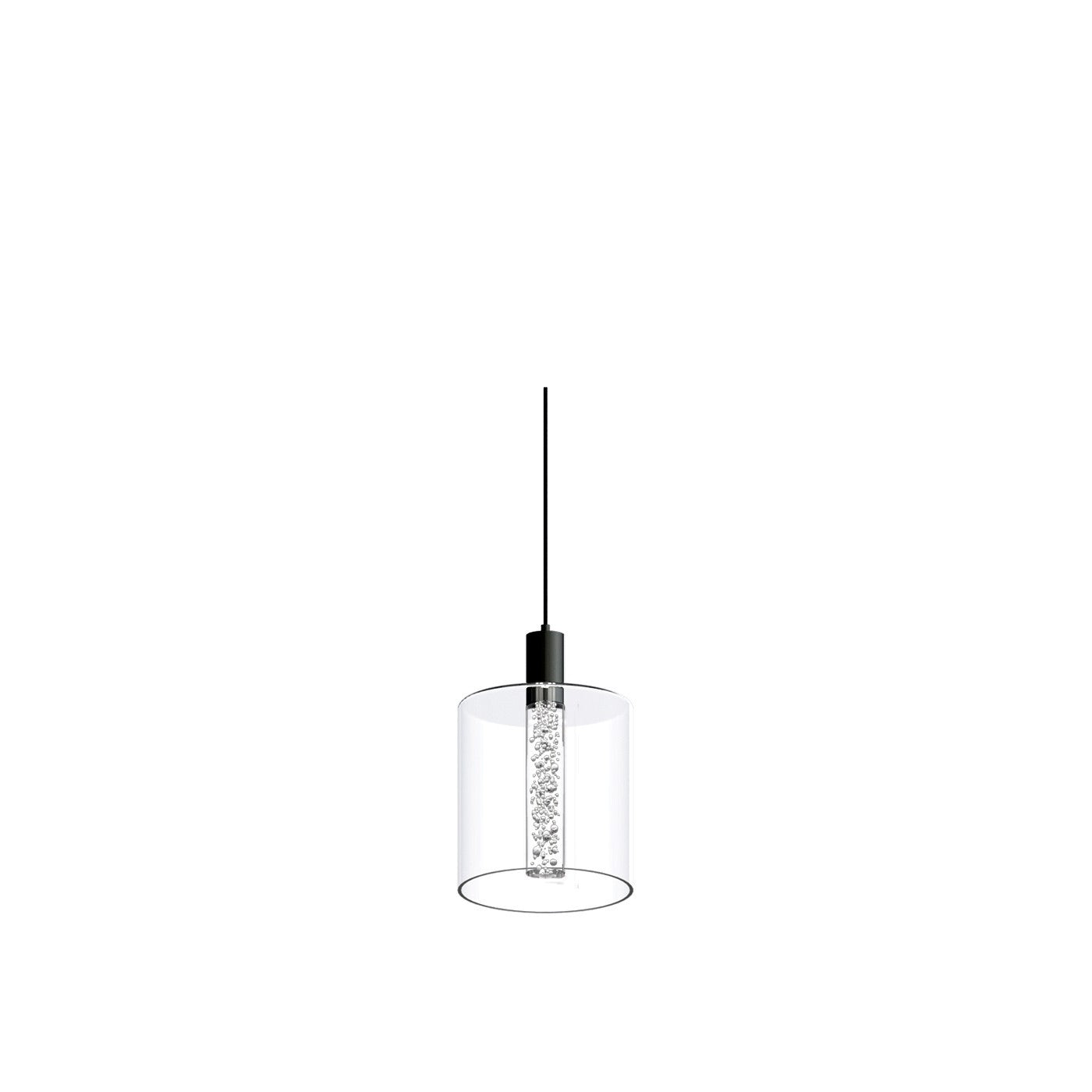 BlackJack Lighting - SP-VEL-CB-05-BL-30K-3W-SP5 - LED Pendant - Velo - Matte Black