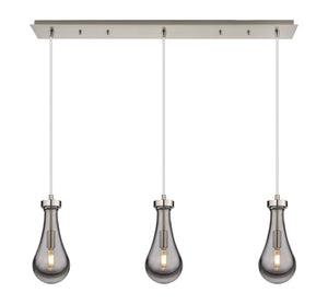 Innovations - 123-451-1P-SN-G451-5SM - LED Linear Pendant - Downtown Urban - Brushed Satin Nickel