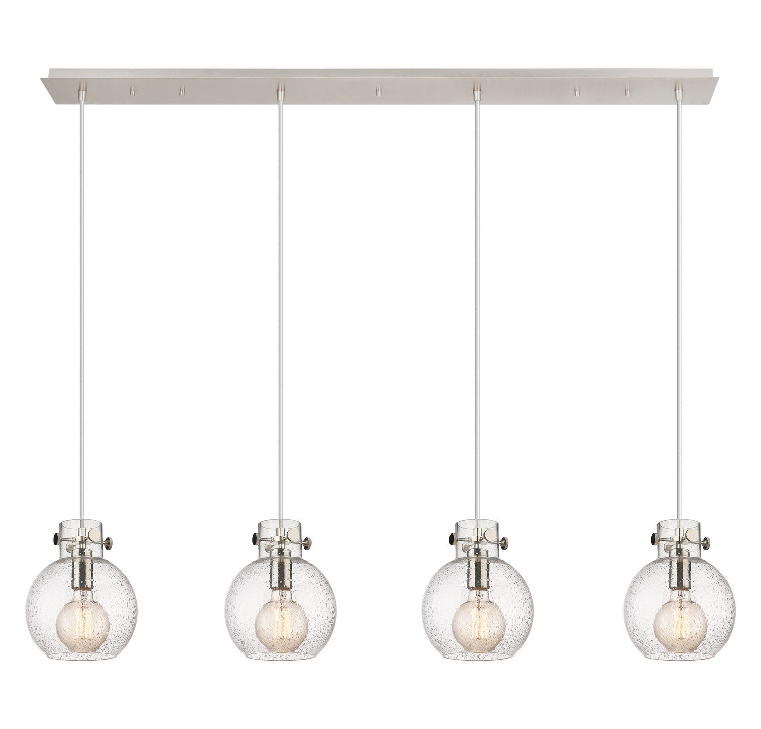 Innovations - 124-410-1PS-PN-G410-8SDY - Seven Light Linear Pendant - Newton - Polished Nickel