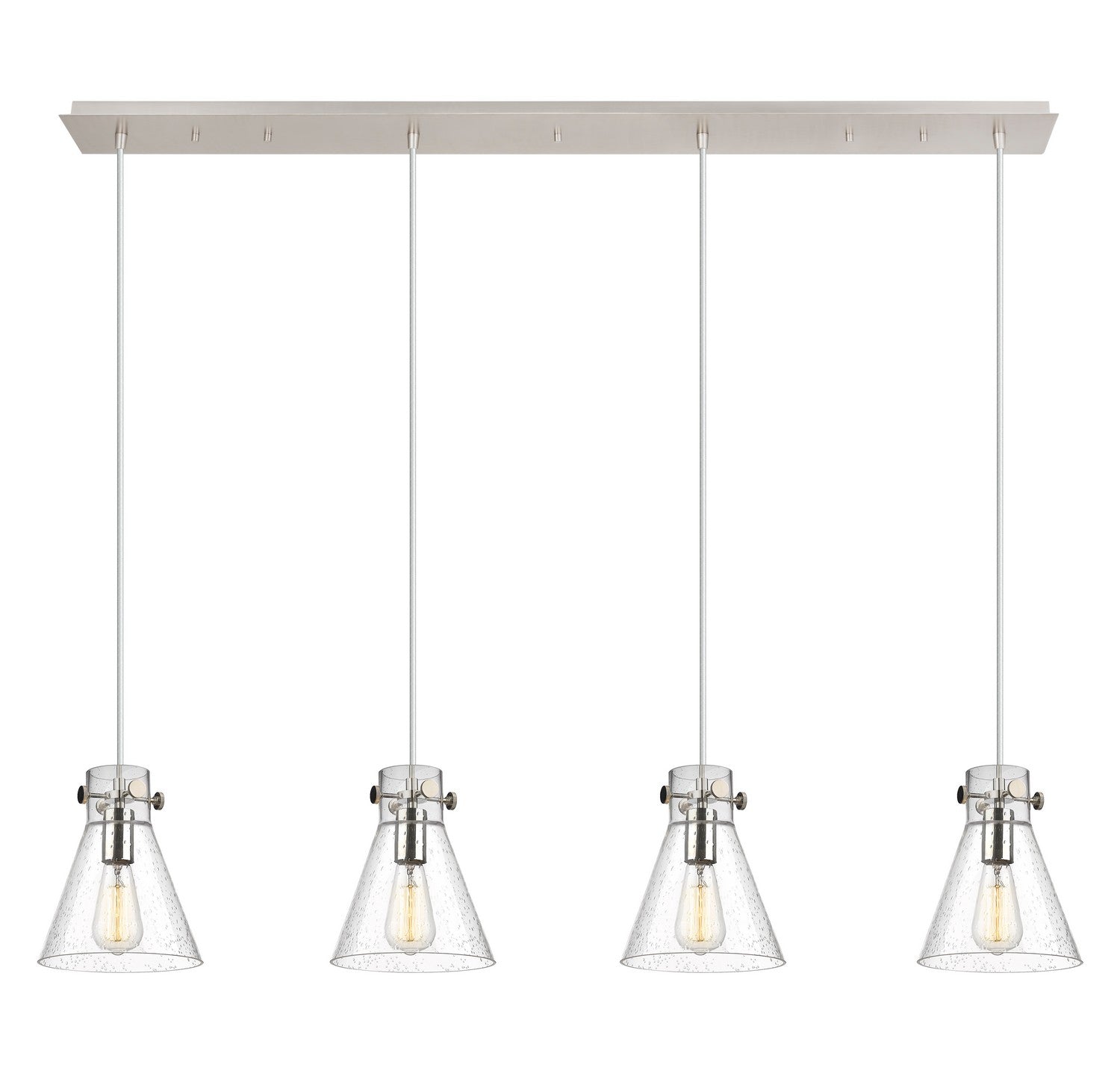 Innovations - 124-410-1PS-PN-G411-8SDY - Nine Light Linear Pendant - Downtown Urban - Polished Nickel