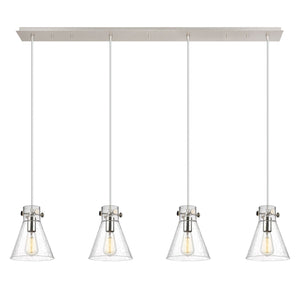 Innovations - 124-410-1PS-PN-G411-8SDY - Nine Light Linear Pendant - Downtown Urban - Polished Nickel