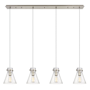 Innovations - 124-410-1PS-SN-G411-8SDY - Six Light Linear Pendant - Downtown Urban - Brushed Satin Nickel