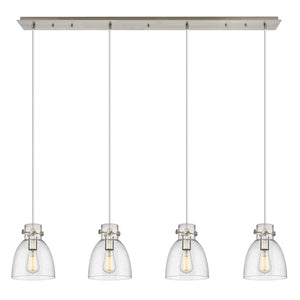 Innovations - 124-410-1PS-SN-G412-8SDY - Nine Light Linear Pendant - Downtown Urban - Brushed Satin Nickel